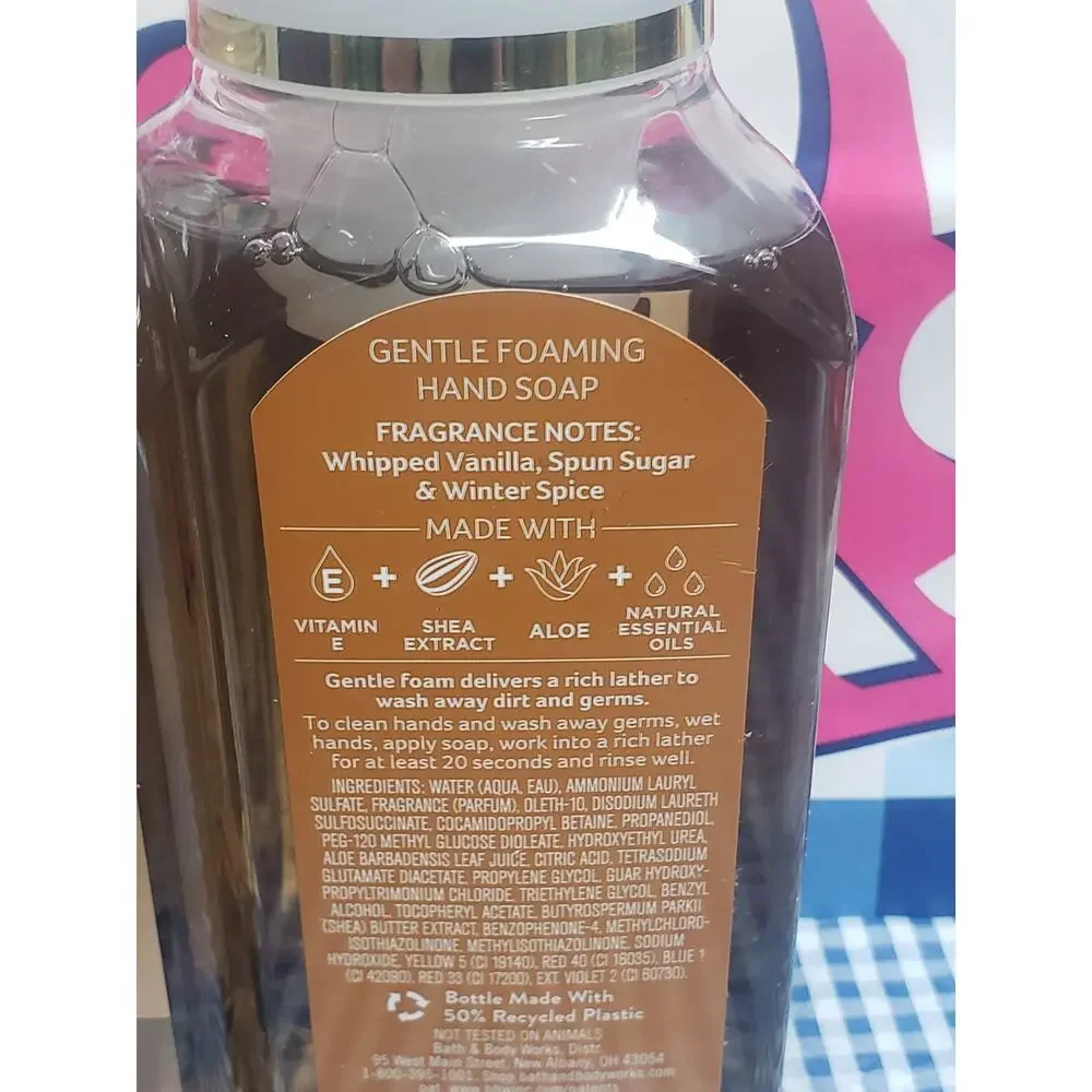BBW Toasted Vanilla Chai Gentle Foaming Hand Soap 2 Pack